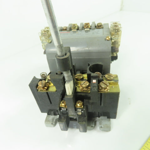 Furnas 14DP32AF Size 1 Motor Starter Contactor 600V 27A 120V Coil W/ Overload
