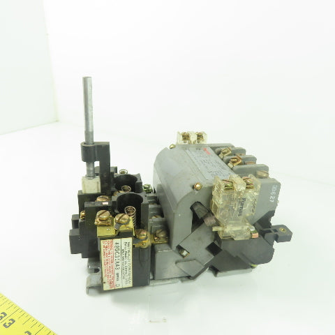 Furnas 14DP32AF Size 1 Motor Starter Contactor 600V 27A 120V Coil W/ Overload