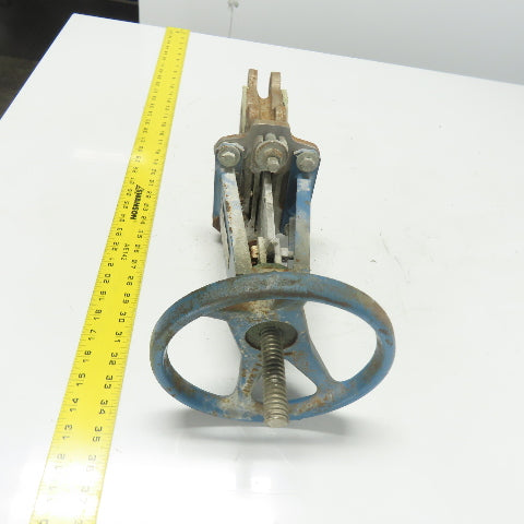 Dezurik 9259809 3" 304 SS Knife Gate Valve 150CWP R48 Seat