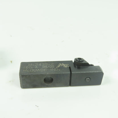 McQuade M-2439-2 Carbide Insert Boring Tool Revision A