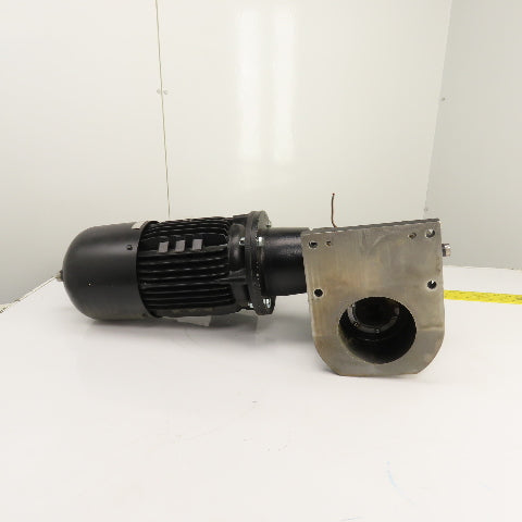 ZAE E 080 B 10:1 3.0kW Gear Motor 230/400V 3PH 50HZ 144RPM Out W/ Brake 24V