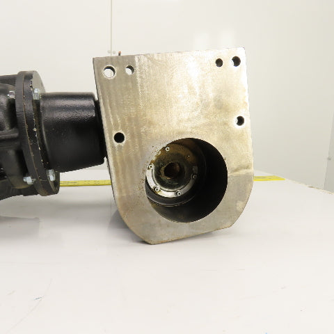 ZAE E 080 B 10:1 3.0kW Gear Motor 230/400V 3PH 50HZ 144RPM Out W/ Brake 24V