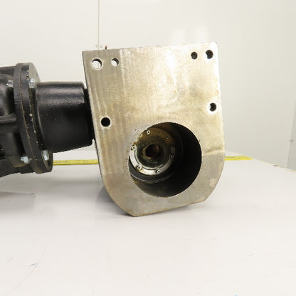 ZAE E 080 B 10:1 3.0kW Gear Motor 230/400V 3PH 50HZ 144RPM Out W/ Brake 24V