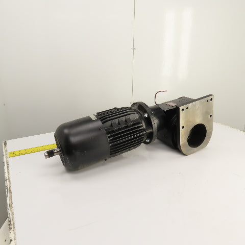ZAE E 080 B 10:1 3.0kW Gear Motor 230/400V 3PH 50HZ 144RPM Out W/ Brake 24V