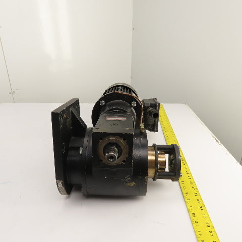 ZAE E 080 B 10:1 3.0kW Gear Motor 230/400V 3PH 50HZ 144RPM Out W/ Brake 24V