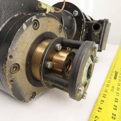 ZAE E 080 B 10:1 3.0kW Gear Motor 230/400V 3PH 50HZ 144RPM Out W/ Brake 24V