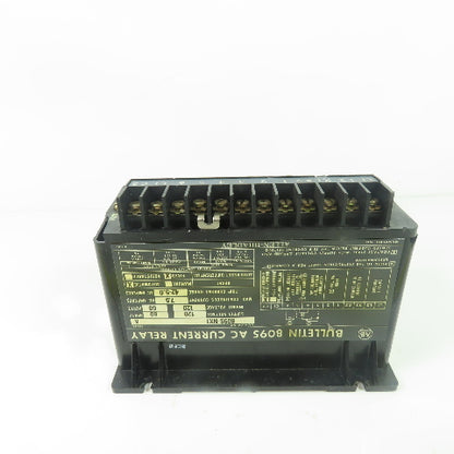 Allen Bradley 809S-NX1 Ser A Bulletin 809S AC Current Relay 120V
