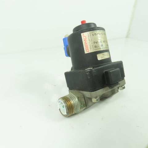Gemu 615/12/D 13712-2 Pneumatic Diaphragm Valve 3/8" NPT