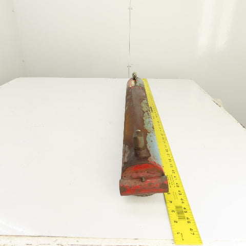 Double Acting Hydraulic Cylinder 3.5" Bore 1.5" Rod 24" Stroke 1" Clevis Mount