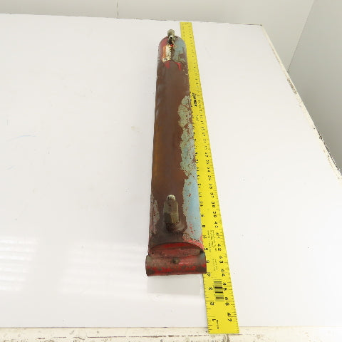 Double Acting Hydraulic Cylinder 3.5" Bore 1.5" Rod 24" Stroke 1" Clevis Mount