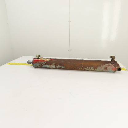 Double Acting Hydraulic Cylinder 3.5" Bore 1.5" Rod 24" Stroke 1" Clevis Mount