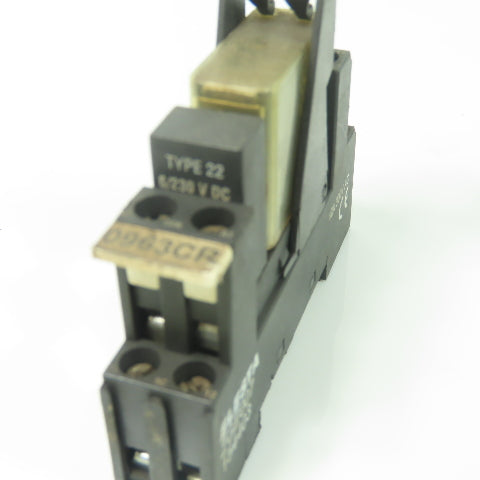 Elesta ZGE007 Socket Relay Base 12A 300VAC 24VDC Lot Of 4