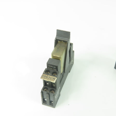 Elesta ZGE007 Socket Relay Base 12A 300VAC 24VDC Lot Of 4