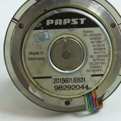 Papst 2015601/E631 Laser Scanner Interior Assembly ONLY Sick PLS101-312