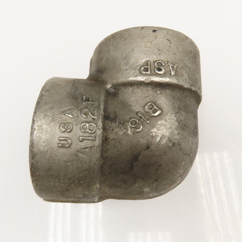 2" Stainless Steel Class 3000 Socket Weld 90° Elbow