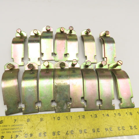T&B 2-1/2" Ridgid Conduit Pipe Strut Clamp Lot Of 15