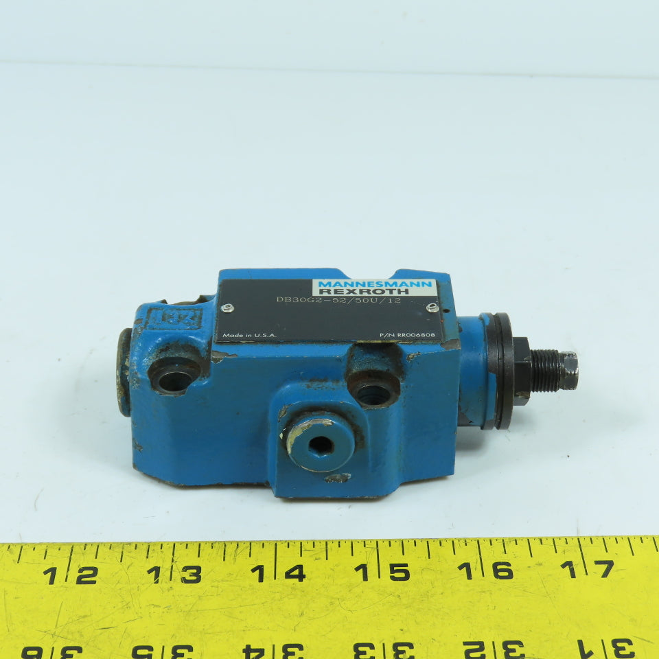 Mannesmann Rexroth DB30G2-52/50U/12 RR006808 Hydraulic Pressure Relief Valve