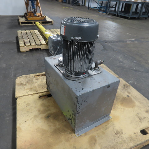 Holdex 15 gallon Hydraulic Power Unit 3Ph 190/380V W/ Holdex 6W635 Pump