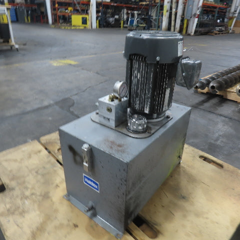 Holdex 15 gallon Hydraulic Power Unit 3Ph 190/380V W/ Holdex 6W635 Pump