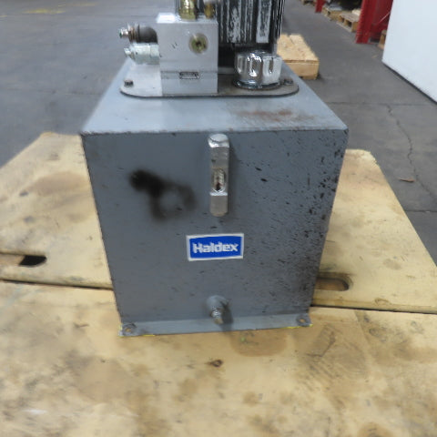 Holdex 15 gallon Hydraulic Power Unit 3Ph 190/380V W/ Holdex 6W635 Pump