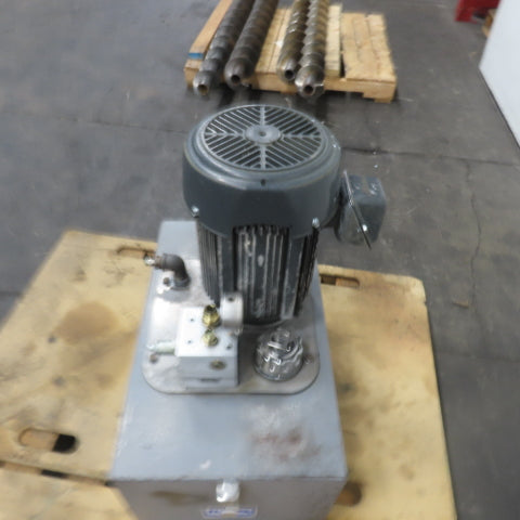 Holdex 15 gallon Hydraulic Power Unit 3Ph 190/380V W/ Holdex 6W635 Pump