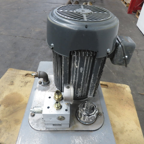 Holdex 15 gallon Hydraulic Power Unit 3Ph 190/380V W/ Holdex 6W635 Pump