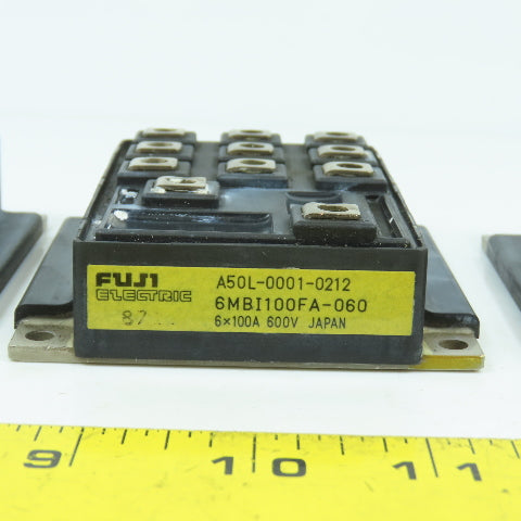 Fuji A50L-0001-0212 6MBI100FA-060 6x100A 600V IGBT Module Transistor Lot of 5