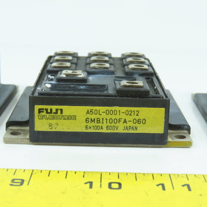 Fuji A50L-0001-0212 6MBI100FA-060 6x100A 600V IGBT Module Transistor Lot of 5