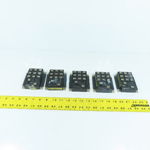Fuji A50L-0001-0212 6MBI100FA-060 6x100A 600V IGBT Module Transistor Lot of 5