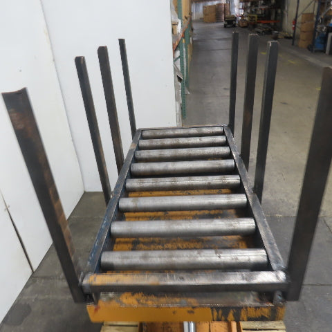 Roll Lift 1 Ton 2000LBS Cap. Scissor Lift Table 48"L x 24"W 1Ph 115V 13-49" H