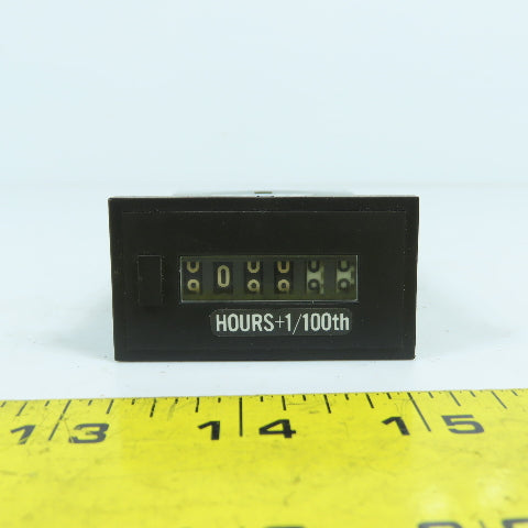 KEP Kessler-Ellis MTH16.22/TB 6-Digit Multi-Resolution Elapsed Timer 120VAC 60HZ