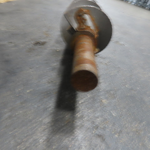 5-7/8" Diameter Steel Steel Conveyor Auger Screw 68"Screw 73-1/4" OAL