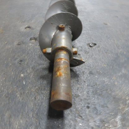 5-3/4" Diameter Steel Steel Conveyor Auger Screw 69-1/8"Screw 74-1/2" OAL