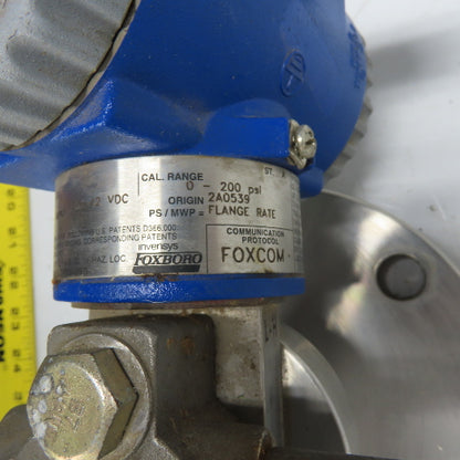 Foxboro IDP10-DF1B01F 12.5-42VDC Differential Pressure Transmitter 7-1/2" Flange