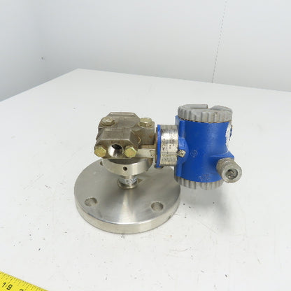 Foxboro IDP10-DF1B01F 12.5-42VDC Differential Pressure Transmitter 7-1/2" Flange