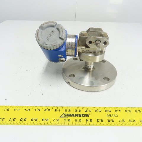 Foxboro IDP10-DF1B01F 12.5-42VDC Differential Pressure Transmitter 7-1/2" Flange