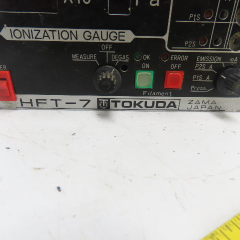 Tokuda HFT-7 Ionization Vacuum Guage 100VAC