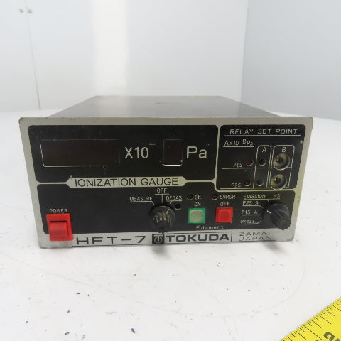 Tokuda HFT-7 Ionization Vacuum Guage 100VAC