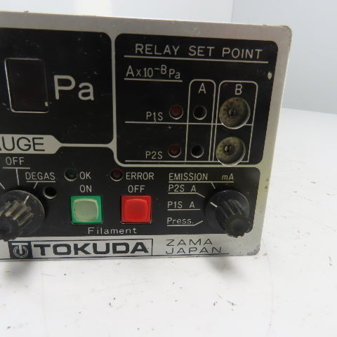 Tokuda HFT-7 Ionization Vacuum Guage 100VAC
