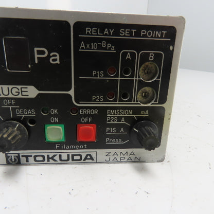 Tokuda HFT-7 Ionization Vacuum Guage 100VAC