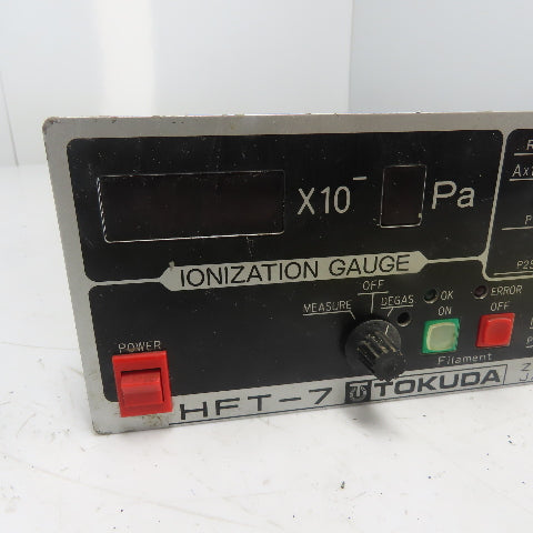 Tokuda HFT-7 Ionization Vacuum Guage 100VAC
