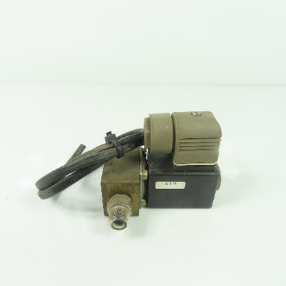 Burkert 0253 A 3.0 EF 1/4" NPT 24VDC Solenoid Valve 2 Way 018285V