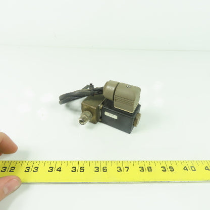 Burkert 0253 A 3.0 EF 1/4" NPT 24VDC Solenoid Valve 2 Way 018285V