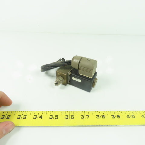 Burkert 0253 A 3.0 EF 1/4" NPT 24VDC Solenoid Valve 2 Way 018285V