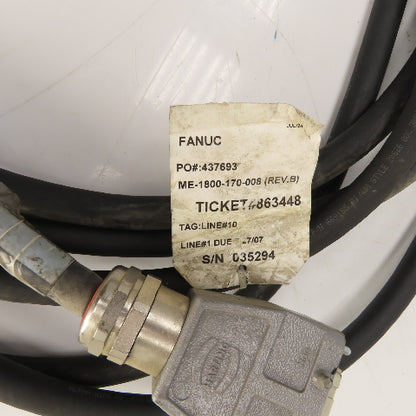 Fanuc ME-1800-170-008 RTU Extension Cable 28' OAL