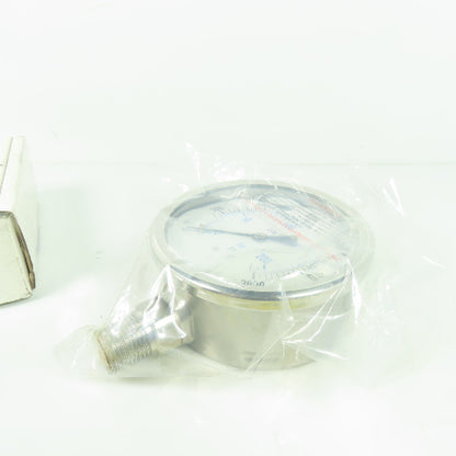 Pic Gauges PRO-301L-402P 0-3000PSI Pressure Guage 30ZV92 1/2" NPT
