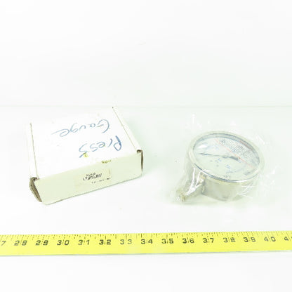 Pic Gauges PRO-301L-402P 0-3000PSI Pressure Guage 30ZV92 1/2" NPT