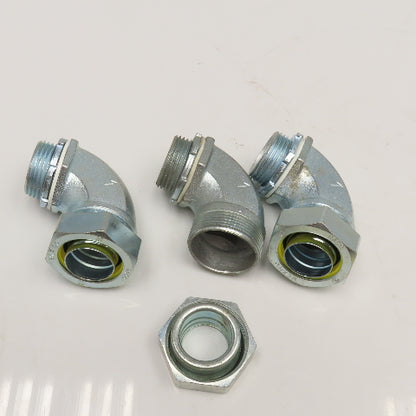 Raco 1" Flexible Metal Liquid Tight Conduit Elbow 90° Lot Of 3