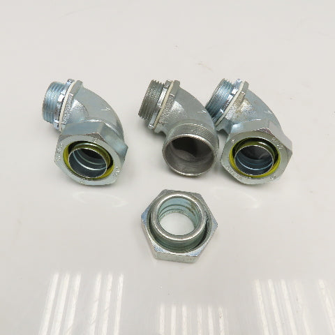 Raco 1" Flexible Metal Liquid Tight Conduit Elbow 90° Lot Of 3