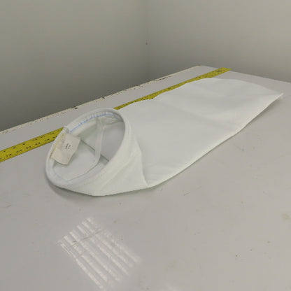 5162K57 PE 1 G12S-H 8" Diameter x 32" High Felt Filter Bag For Water 1 Micron